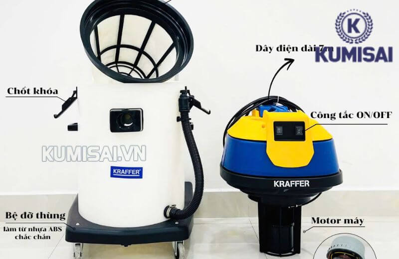 máy hút bụi Kraffer KF270P