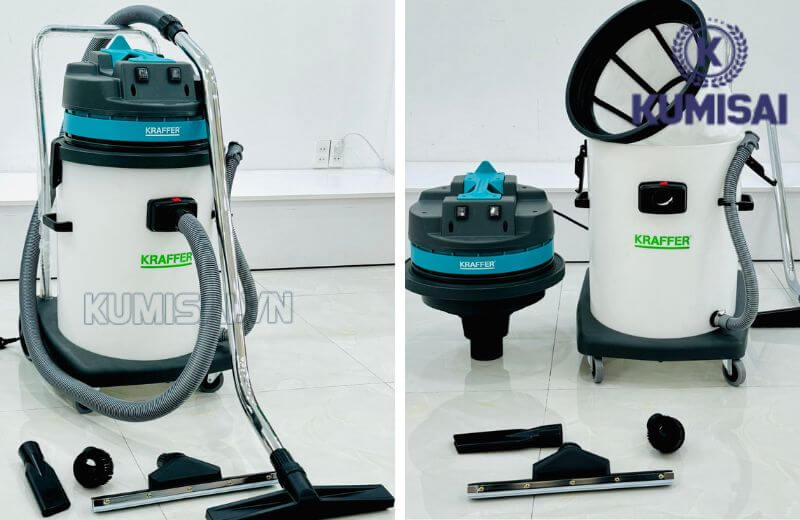 Máy hút bụi công nghiệp Kraffer KF70B