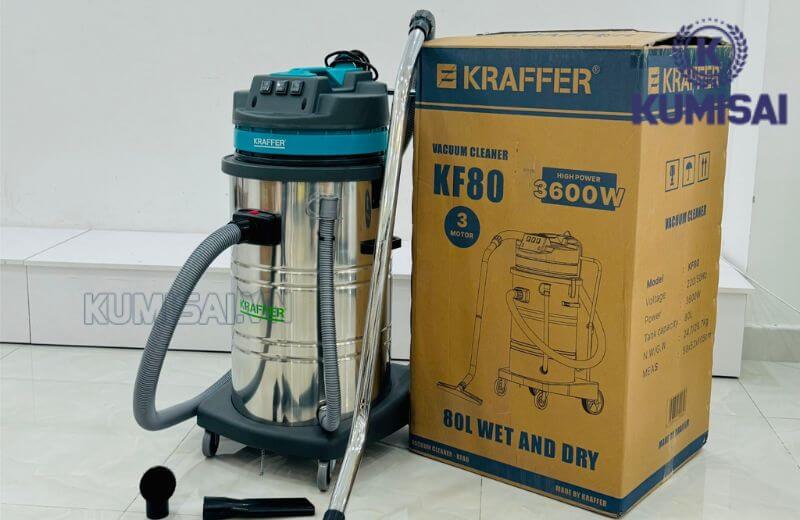Máy hút bụi công nghiệp Kraffer kf280 Máy hút bụi công nghiệp Kraffer kf280