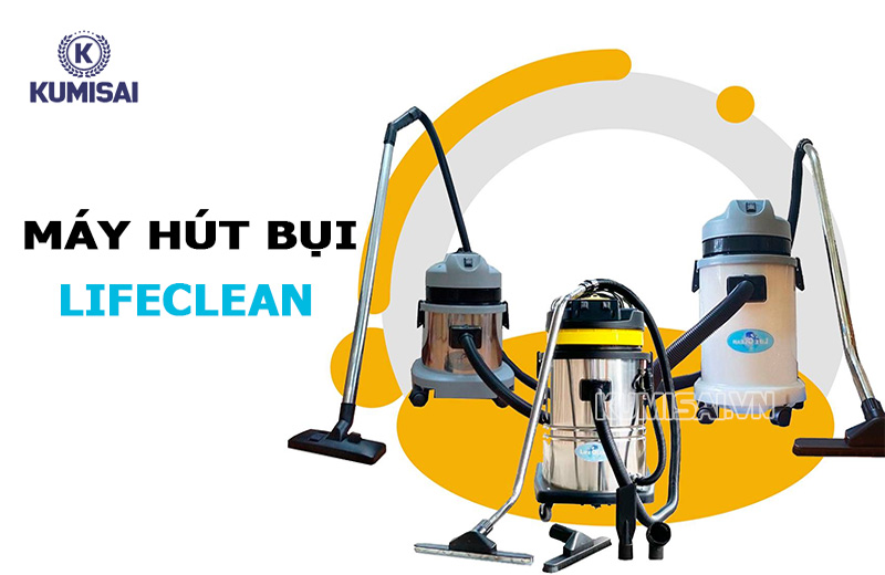 Máy hút bụi công nghiệp Lifeclean: Ứng dụng, #TOP 5 model nổi bật