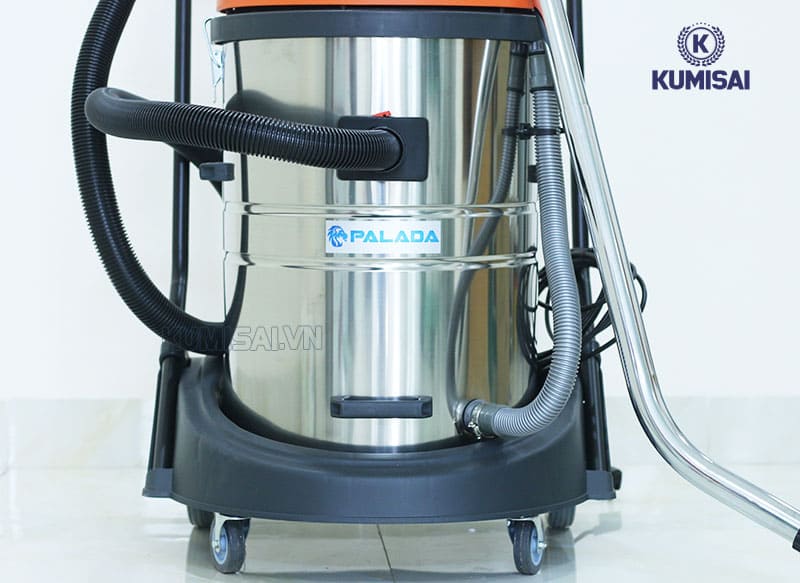Palada PD70 có khả năng làm sạch hiệu quả bụi khô, ướt