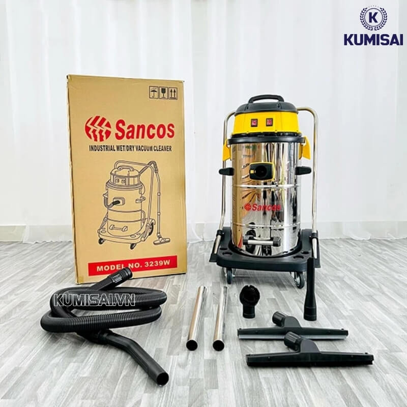 Máy hút bụi công nghiệp Sancos 3239W cao cấp