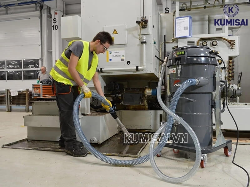 Máy hút bụi Delfin có khả năng hút nhanh Máy hút bụi Delfin có khả năng hút nhanh