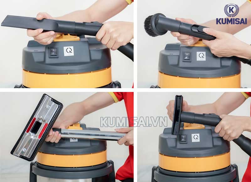 Bộ phụ kiện lắp đặt linh hoạt 