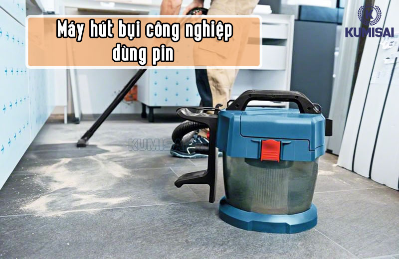 Máy hút bụi công nghiệp dùng pin: Đặc điểm, Ứng dụng & Model nổi bật