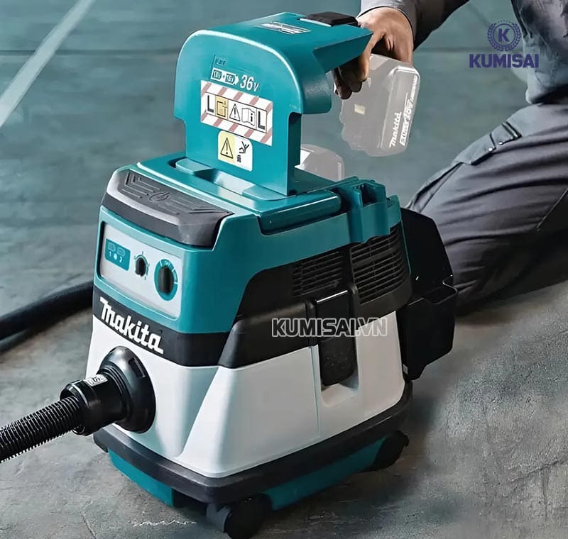 máy hút bụi công nghiệp Makita DVC863LRT2