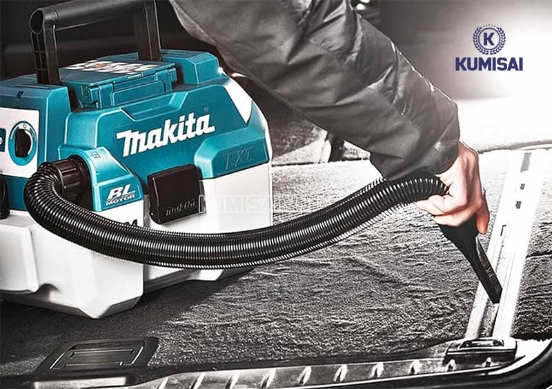 khả năng hút bụi của máy hút bụi Makita