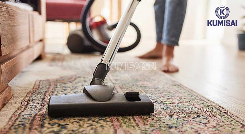 Máy hút bụi sancos hoạt động êm ái, phù hợp môi trường yên tĩnh