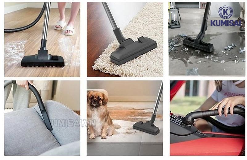 Chọn máy hút bụi có công suất hút cao 