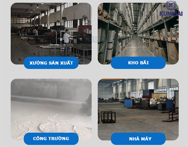 Thích hợp cho những không gian rộng, lượng bụi lớn