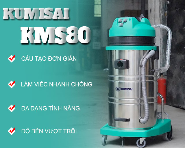 Một số ưu điểm nổi bật của Kumisai KMS80