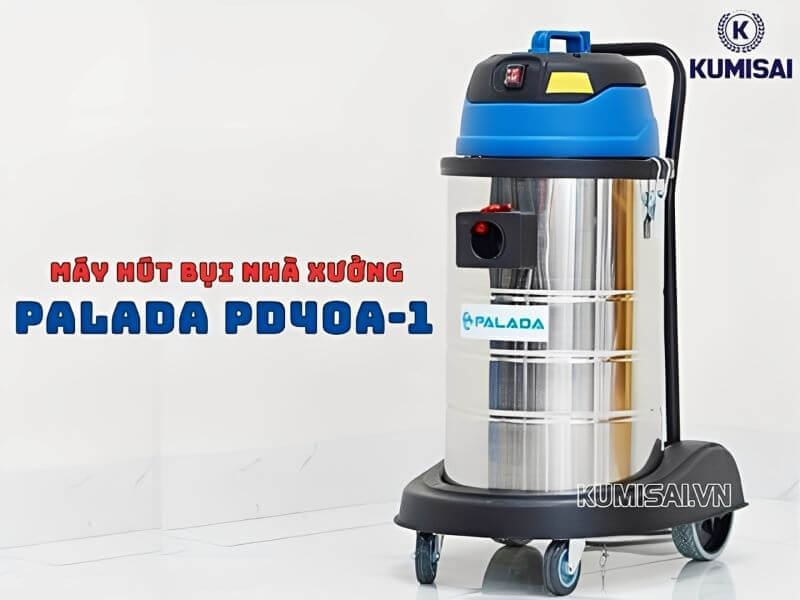 Tìm hiểu về máy hút bụi nhà xưởng Palada PD40A-1