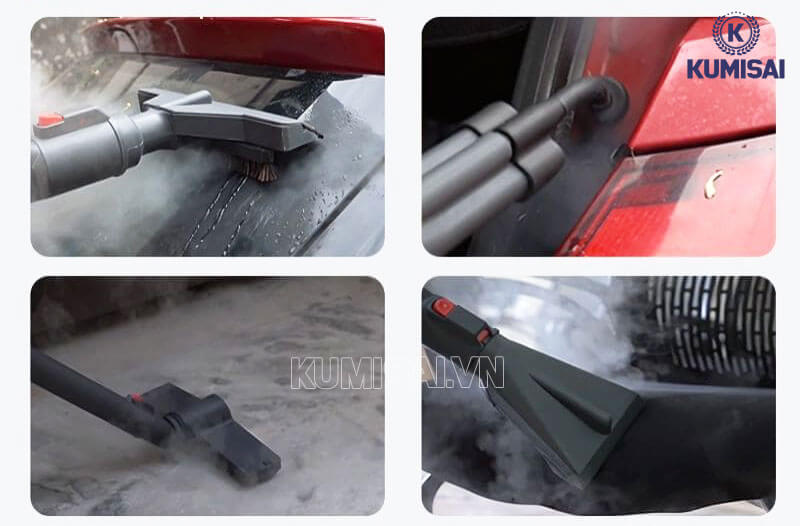 Đa năng với khả năng phun hơi nóng và lạnh 