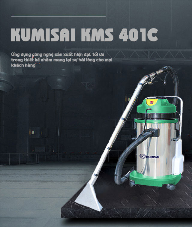 Sản phẩm máy làm sạch thảm công nghiệp Kumisai KMS 401