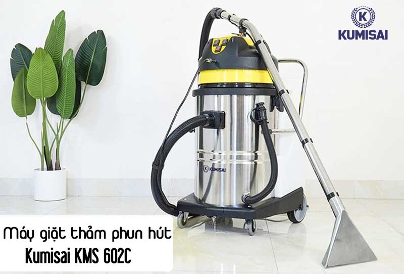 Máy giặt thảm phun hút Kumisai KMS 602