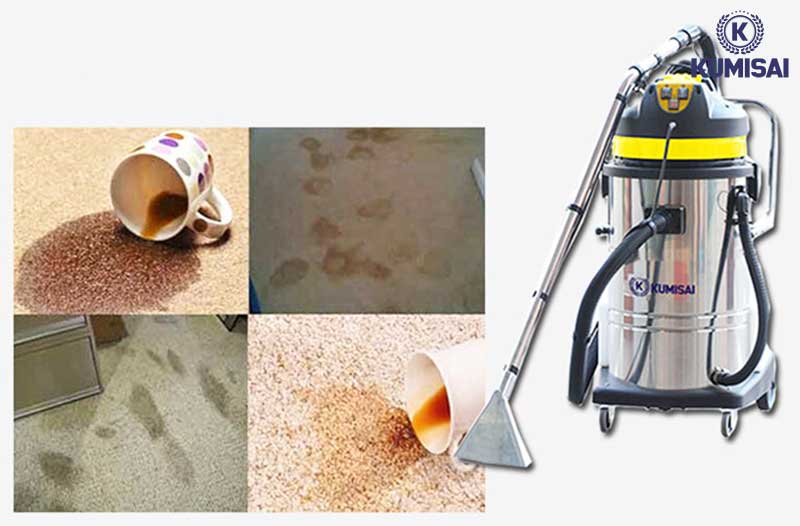 Kumisai KMS 602 - Khả năng giặt hiệu quả trên mọi bề mặt