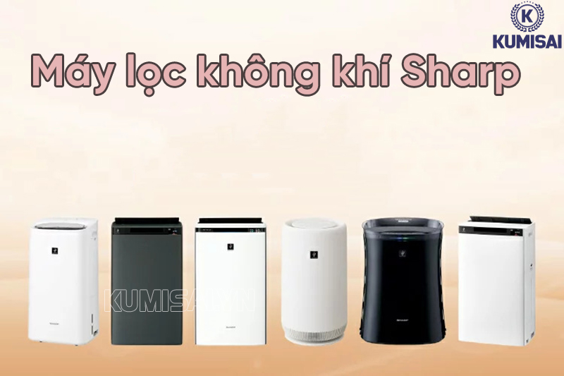 Máy lọc không khí Sharp công nghệ Nhật Bản