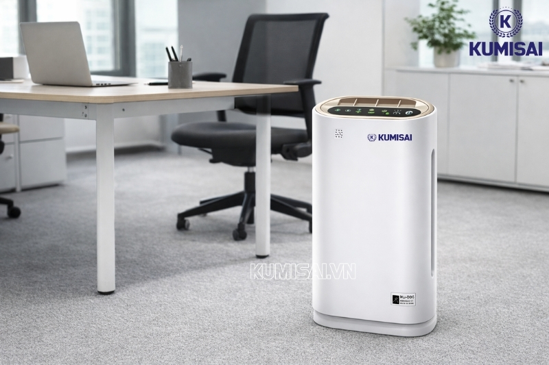 Máy sử dụng trong không gian rộng khoảng 30 đến 60 m²