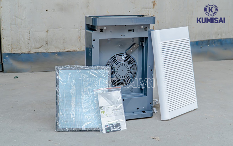 Lọc khí hiệu quả cho không gian rộng