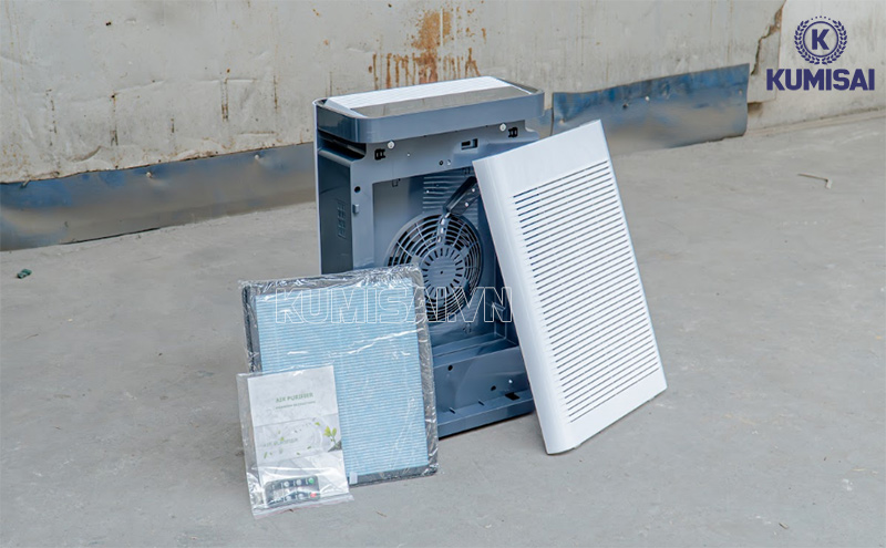 Máy hoạt động trong không gian diện tích lớn 