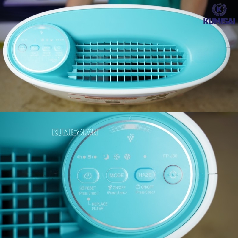 Thiết kế máy lọc không khí Sharp FP-J30E-A nhỏ gọn