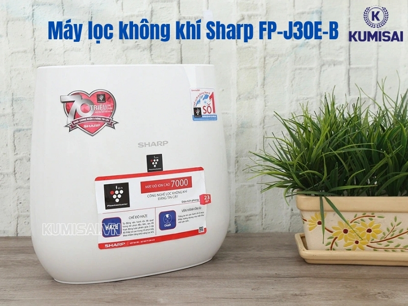 Tìm hiểu về máy lọc không khí Sharp FP-J30E-B