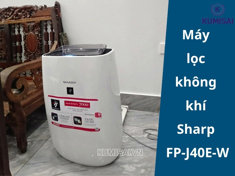 Tổng quan về máy lọc không khí Sharp FP-J40E-W