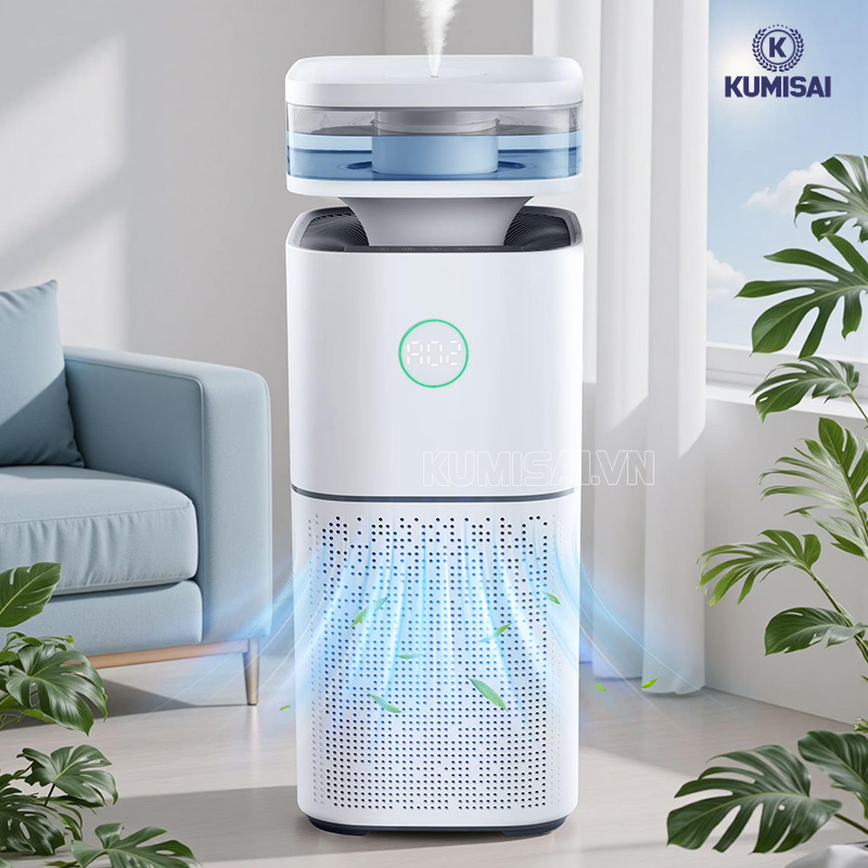 Máy cho hiệu suất lọc không khí mạnh mẽ