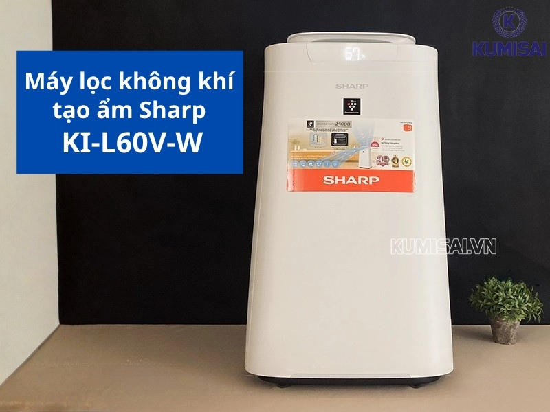 Máy lọc không khí tạo ẩm Sharp KI-L60V-W