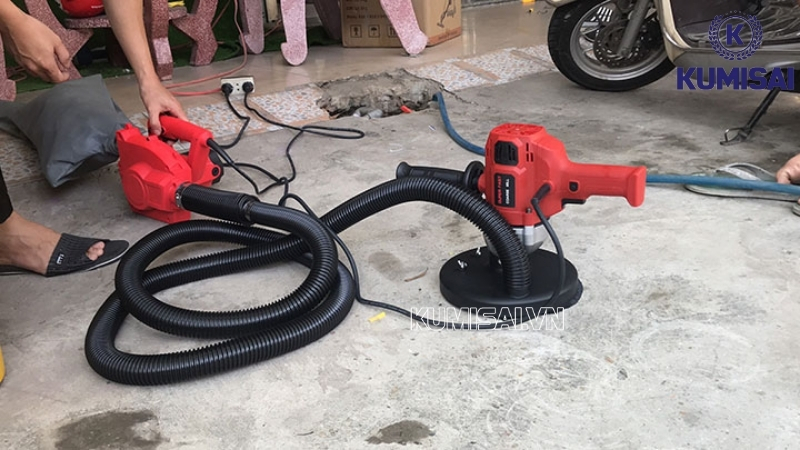 Máy mài sàn bê tông có hút bụi HL-980 Máy mài sàn bê tông có hút bụi HL-980
