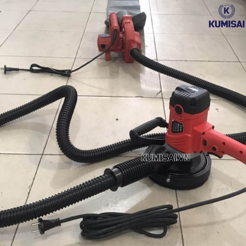 Máy mài sàn bê tông mini có hút bụi model HL-980