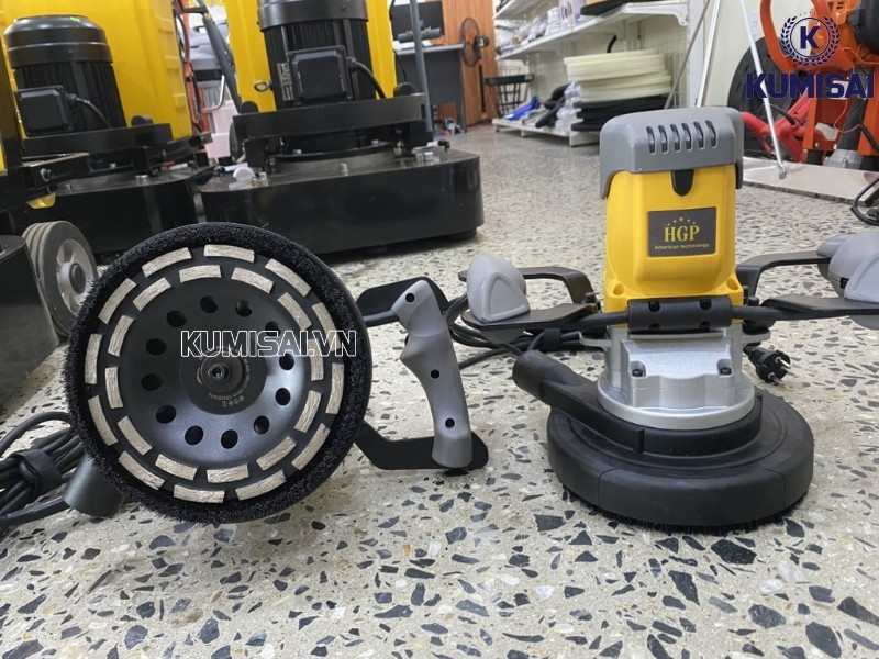 Máy mài sàn bê tông mini HGP 180