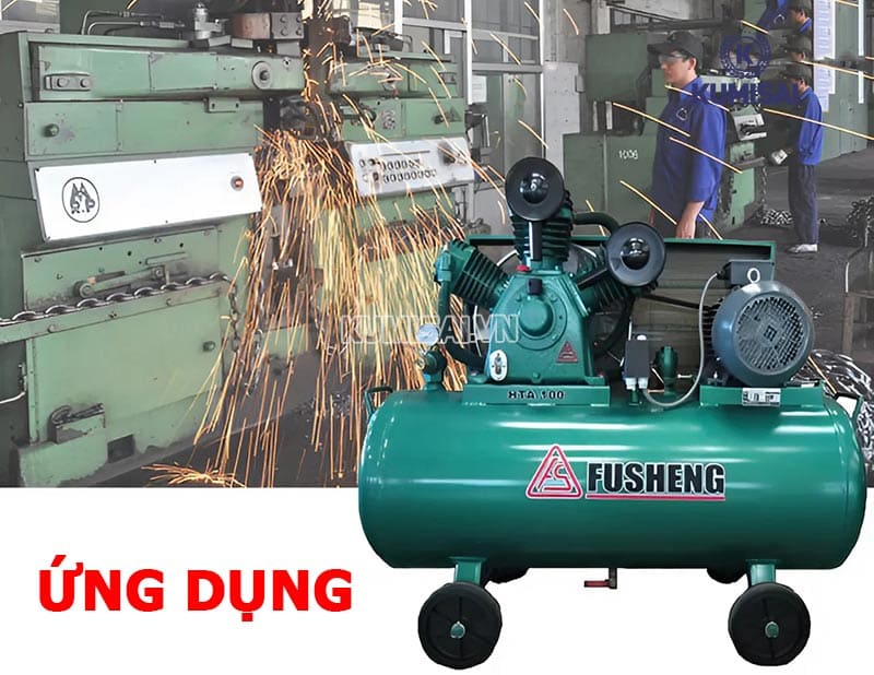 Máy nén hơi 5.5kW được sử dụng trong nhiều lĩnh vực Máy nén hơi 5.5kW được sử dụng trong nhiều lĩnh vực