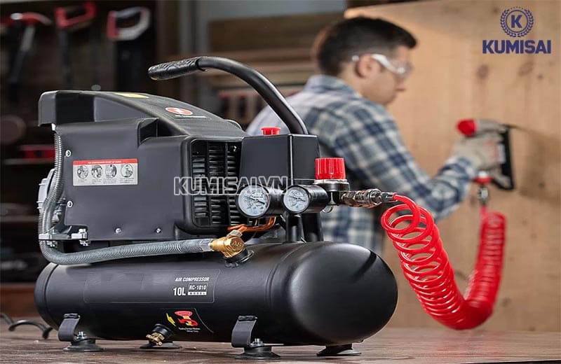 TOP 5+ Máy nén khí 10L siêu khỏe, mạnh mẽ, giá mềm