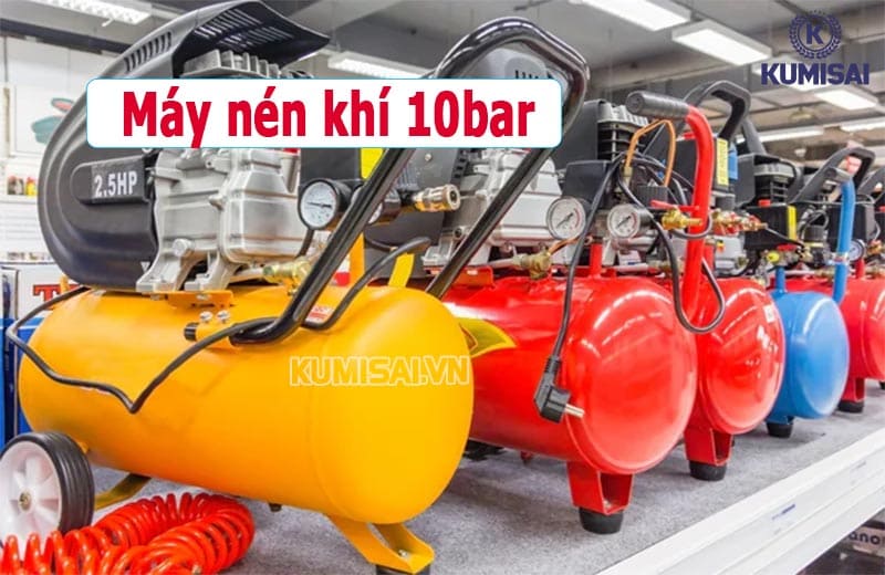 Tổng Hợp Máy nén khí 10bar (10kg) cấp hơi nhanh, giá rẻ