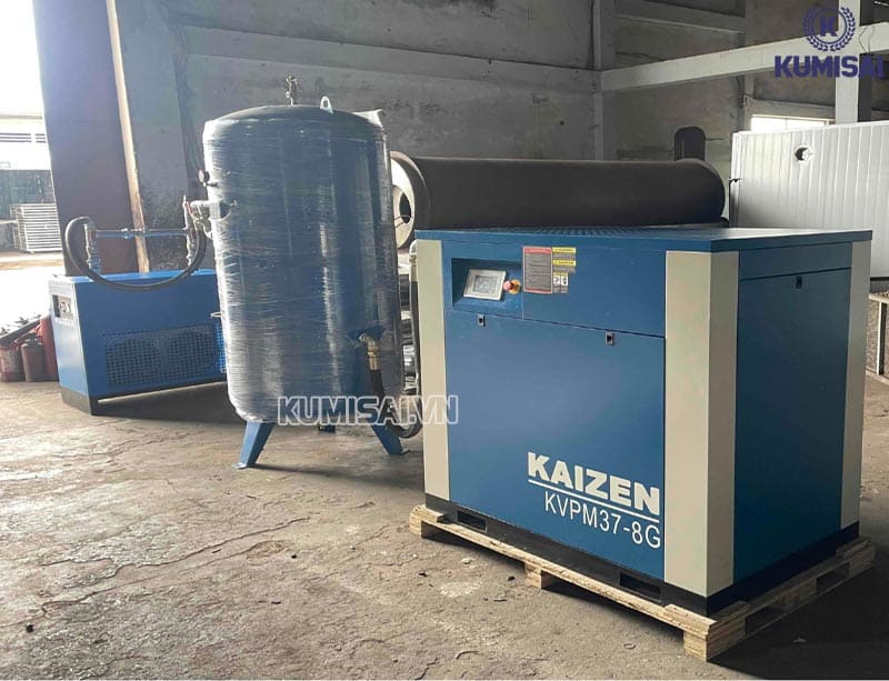 Máy nén khí trục vít Kaizen 110kw 150hp