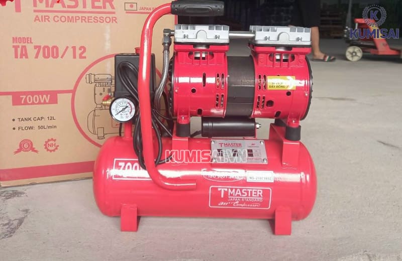 Máy nén không khí 12 lít nhỏ gọn