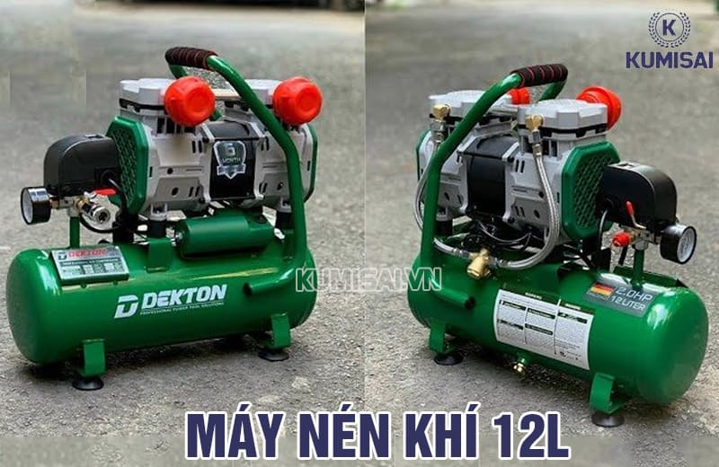 Máy nén khí 12 lít nhỏ gọn