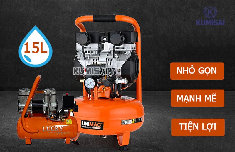 Máy nén khí 15L chất lượng cao