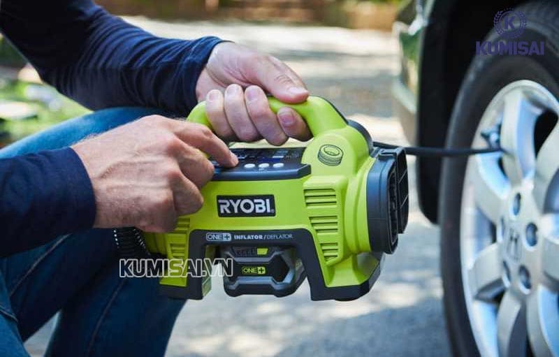 máy nén khí 18v Ryobi P739 máy nén khí 18v Ryobi P739