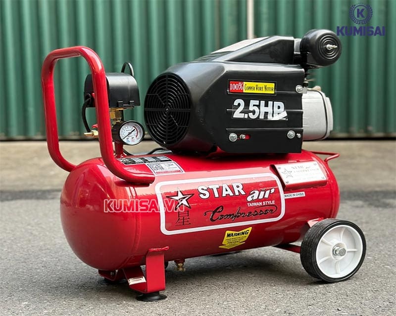 máy nén khí 2.5hp Star 12-ST máy nén khí 2.5hp Star 12-ST