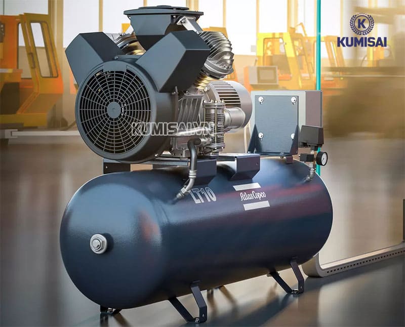 Máy nén khí không dầu 230L