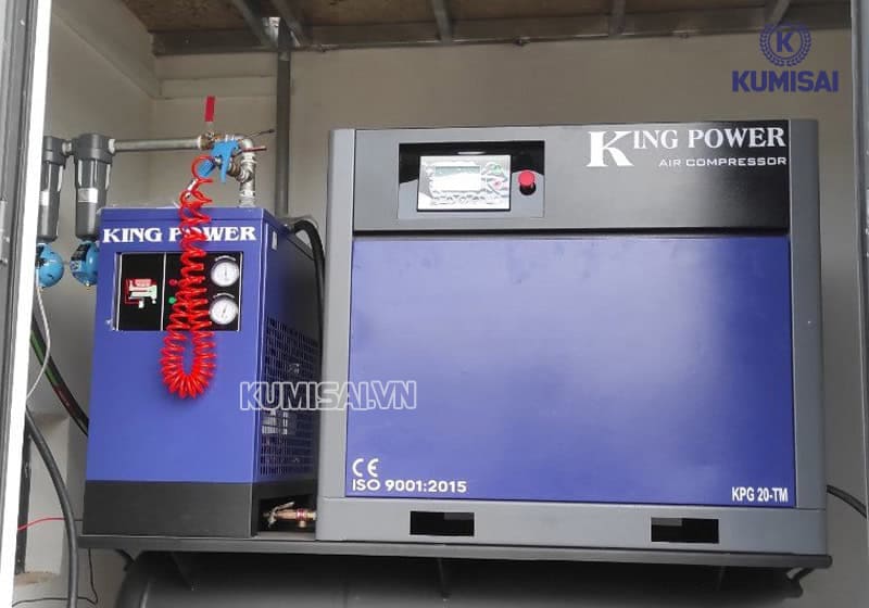 Máy nén khí 250kw King Power có giá thành khá phải chăng Máy nén khí 250kw King Power có giá thành khá phải chăng