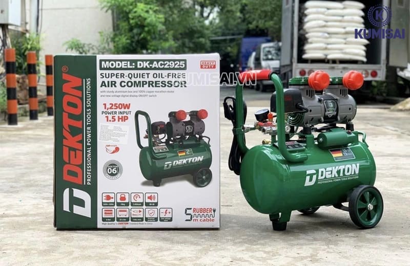 Máy nén khí Dekton 25L