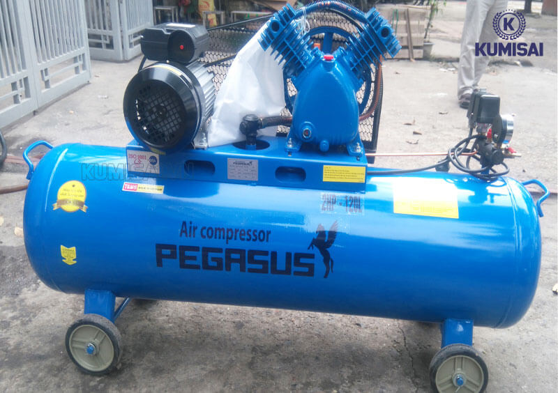 máy nén khí 2hp Pegasus TM-V-0.17/8-120L