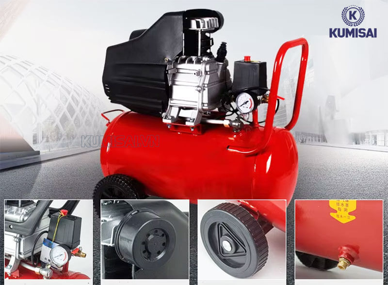 Dòng máy nén khí 2HP có dầu 