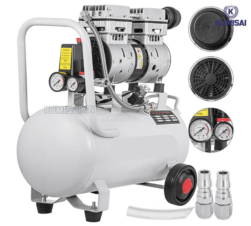 Dòng máy nén khí 2HP không dầu