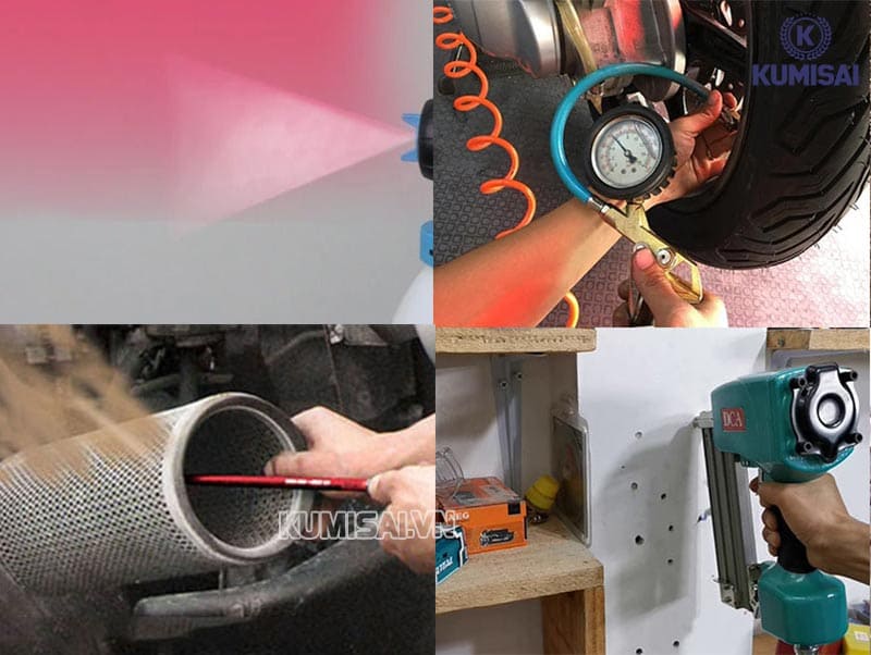 Máy nén không khí 30L phù hợp quy mô gia đình, xưởng nhỏ… 