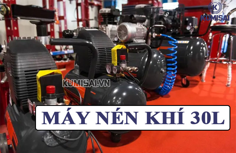 TOP 10 Máy nén khí 30L: Cấp hơi nhanh, Đa năng, Bền bỉ [Nên Xem]