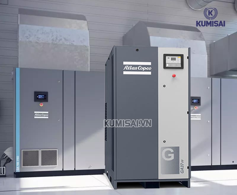 Máy nén khí trục vít 30kW Atlas Copco